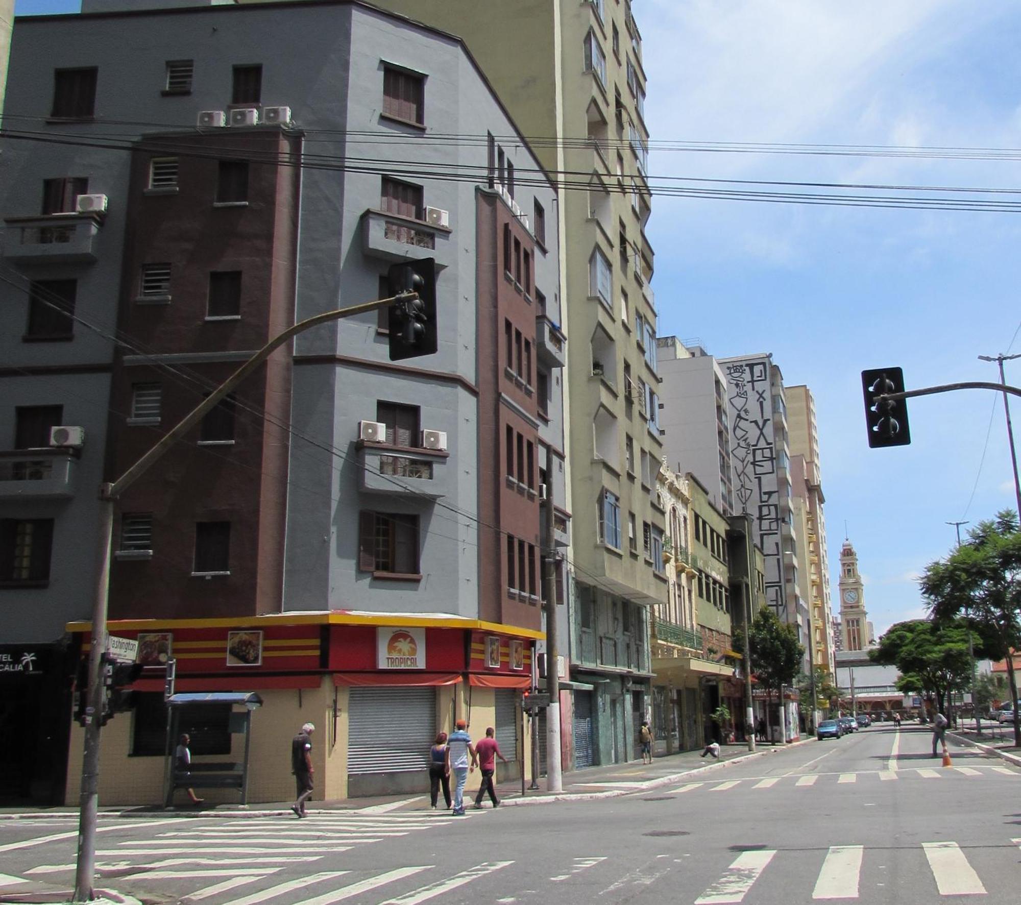 Hotel Tropicalia Proximo A 25 De Marco , Bras E Bom Retiro "Com Estacionamento Conveniado Ao Lado Do Hotel" ساو باولو المظهر الخارجي الصورة